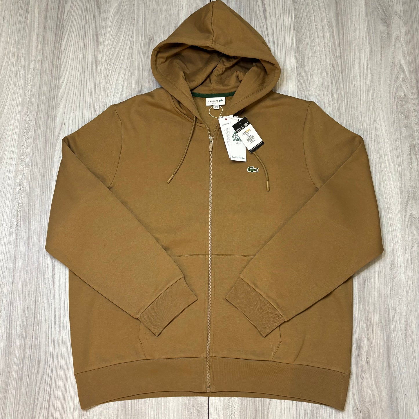 LACOSTE FULL ZIP HOODIE