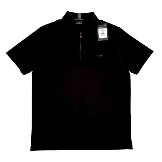 PAUL & SHARK REGULAR FIT 1/4 ZIP POLO SHIRT