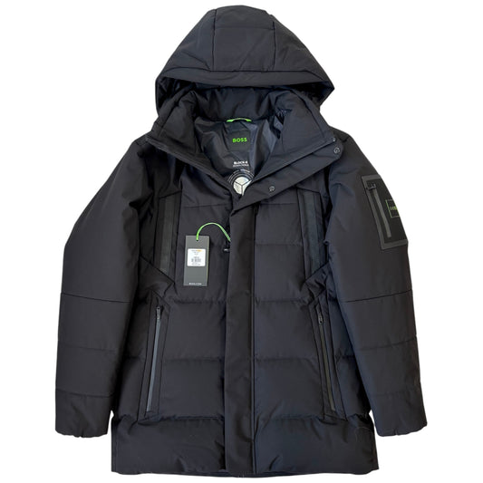 BOSS GREEN PUFFER PARKER COAT