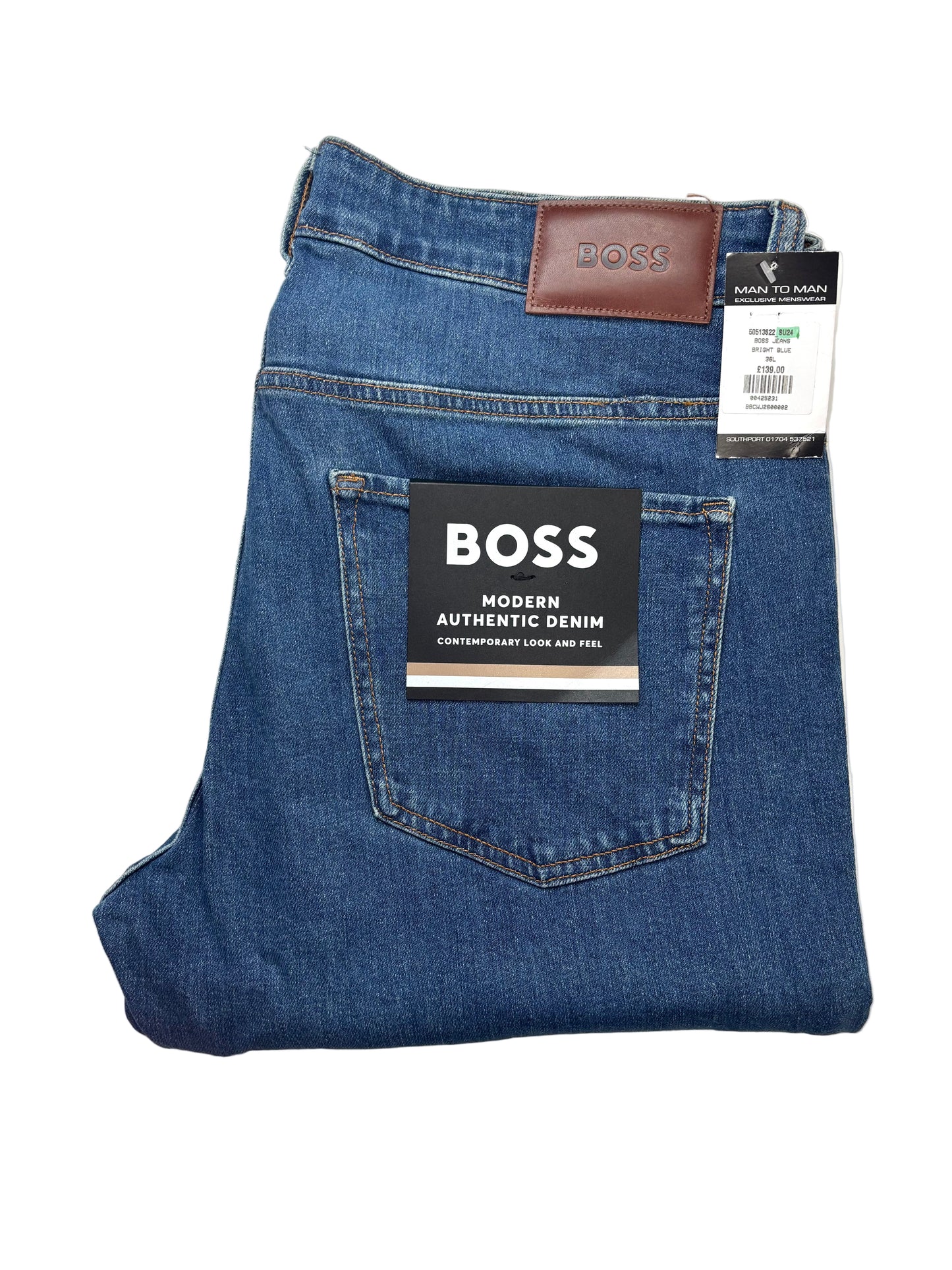 BOSS BLACK SLIM FIT JEANS