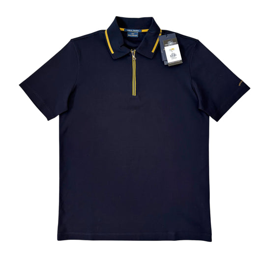 PAUL & SHARK REGULAR FIT 1/4 ZIP POLO SHIRT