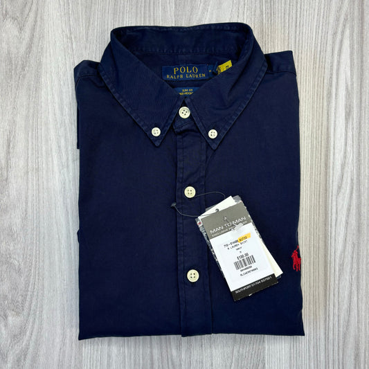 RALPH LAUREN SLIM FIT SHORT SLEEVE SHIRT