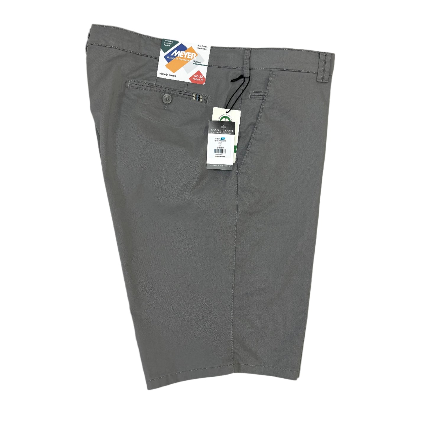 BIG & TALL MEYER REGULAR FIT TAILORED SHORTS