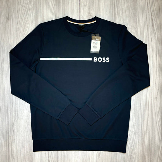 BOSS BLACK LOUNGEWEAR CREW NECK SWEATSHIRT