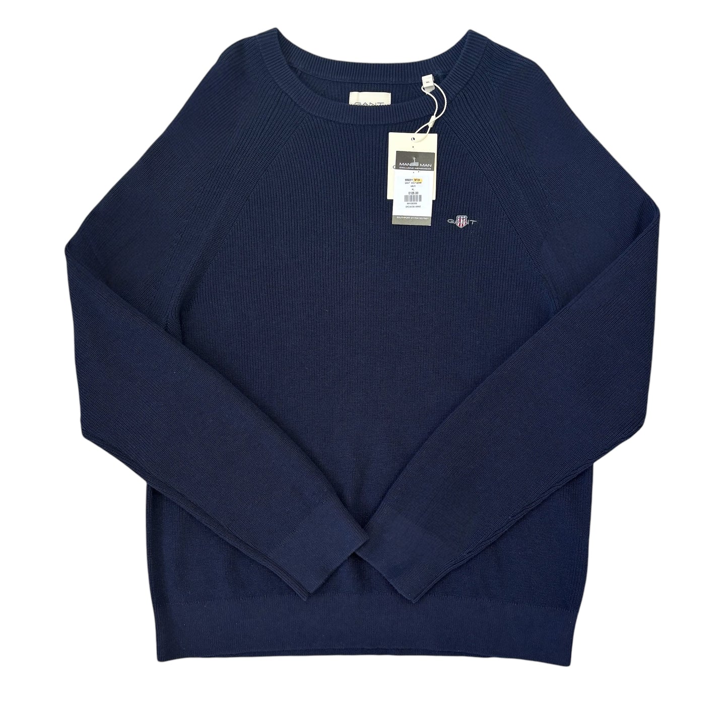 GANT CREW NECK KNITTED SWEATSHIRT