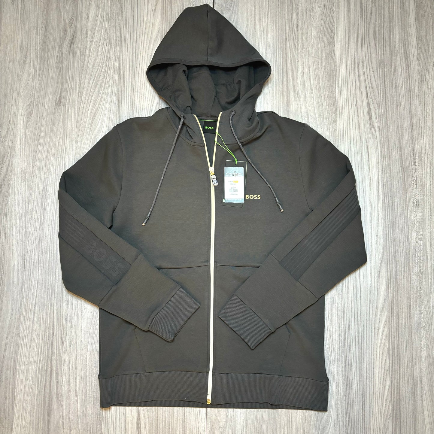 BOSS GREEN FULL ZIP HOODIE