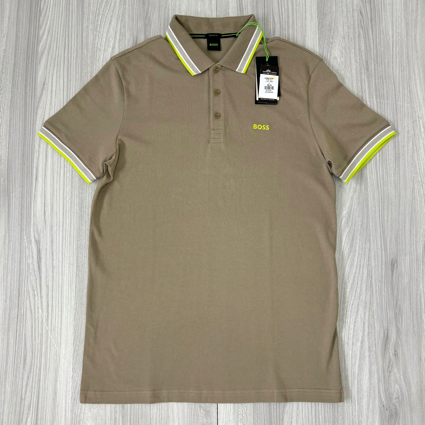 BOSS GREEN REGULAR FIT POLO SHIRT