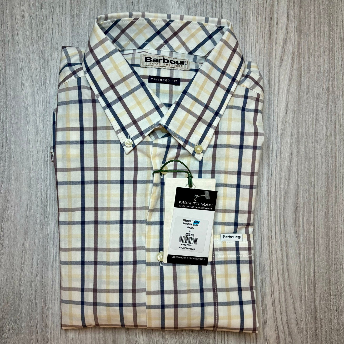 BABROUR TAILORED LONG SLEEVE SHIRT