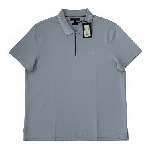 TOMMY HILFIGER 1/4 ZIP POLO SHIRT