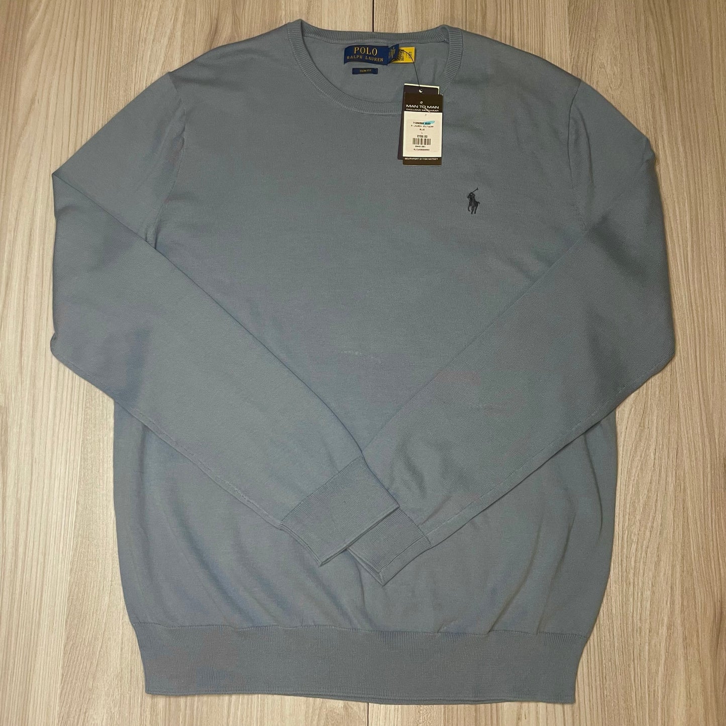 RALPH LAUREN CREW NECK KNITTED SWEATSHIRT