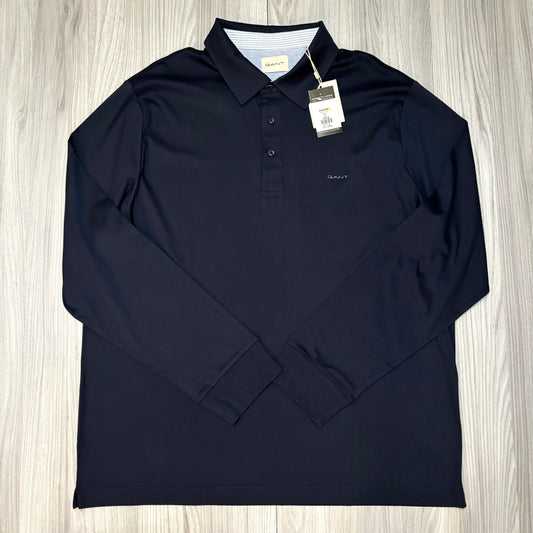 GANT REGULAR FIT LONG SLEEVE POLO SHIRT