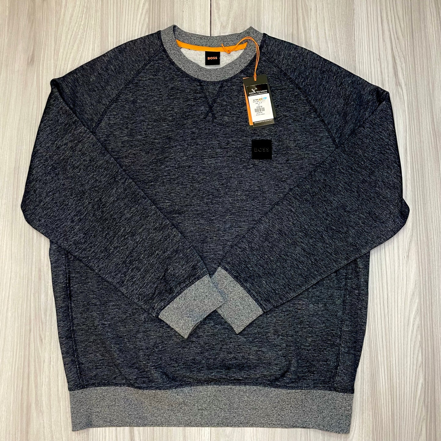 BOSS ORANGE CREW NECK SWEATSHIRT