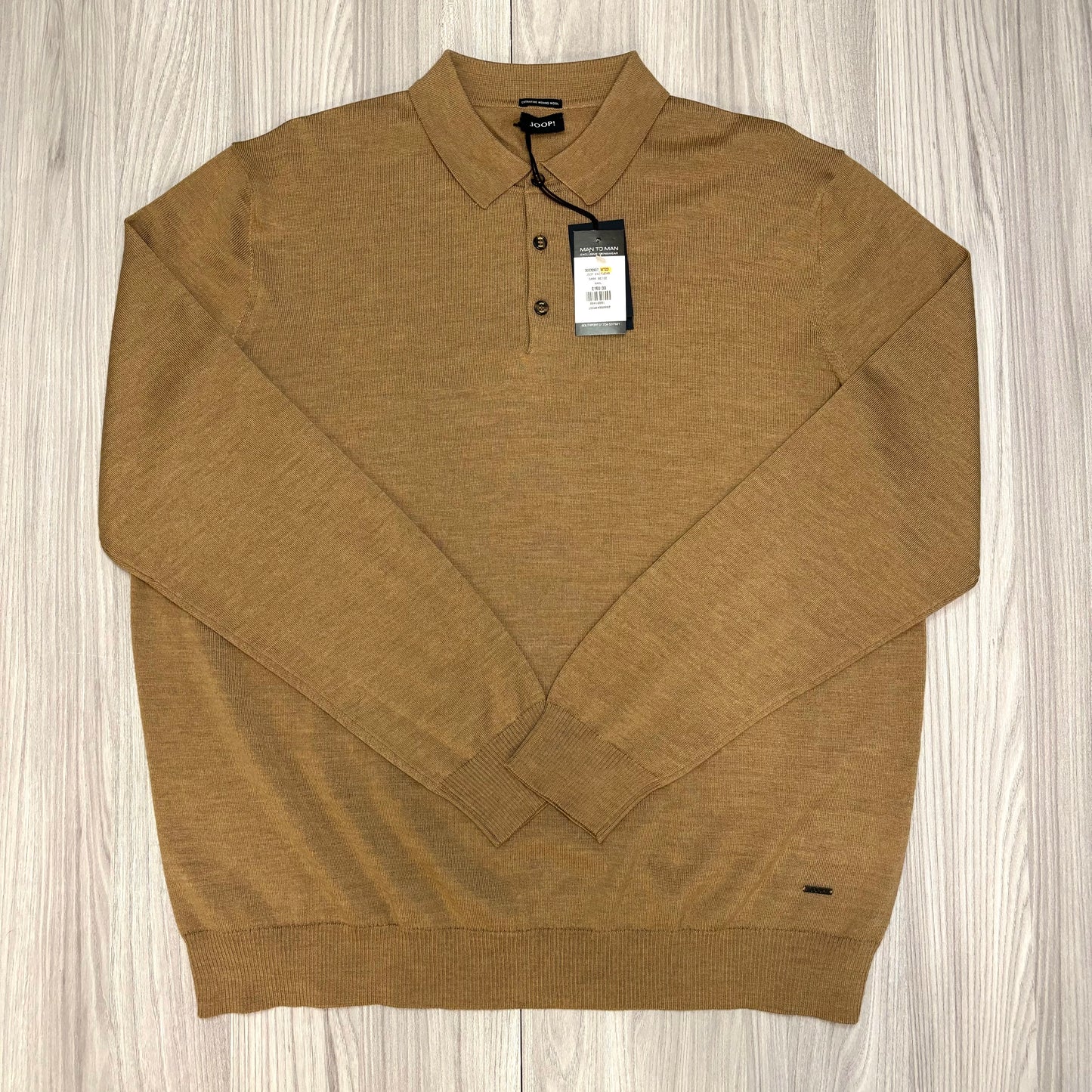 JOOP 3 BUTTON KNITTED SWEATSHIRT