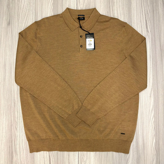 JOOP 3 BUTTON KNITTED SWEATSHIRT