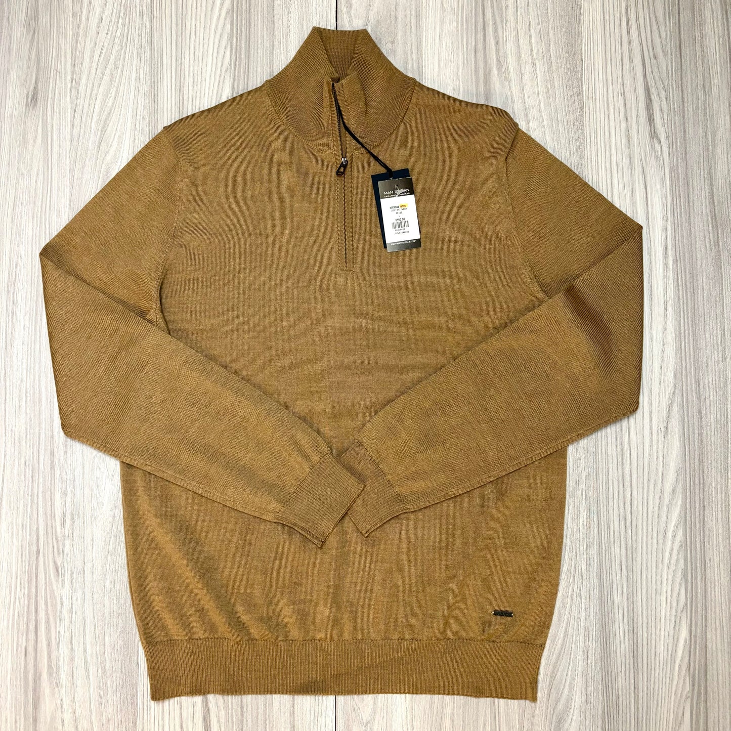 JOOP 1/4 ZIP KNITTED SWEATSHIRT