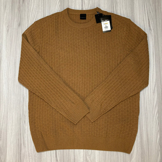 BIG & TALL BUGATTI CREW NECK KNITTED SWEATSHIRT