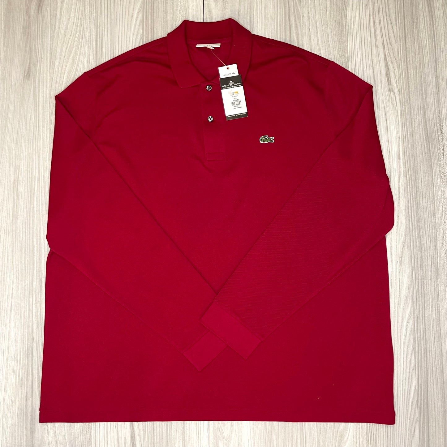 LACOSTE CLASSIC FIT LONG SLEEVE POLO SHIRT