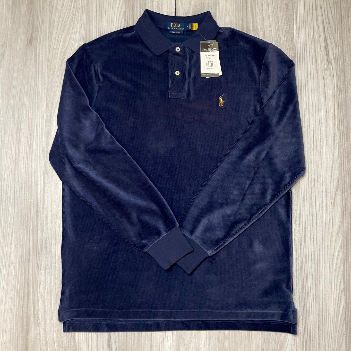 RALPH LAUREN CLASSIC FIT LONG SLEEVE POLO SHIRT