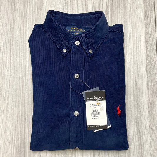 RALPH LAUREN SLIM FIT LONG SLEEVE SHIRT