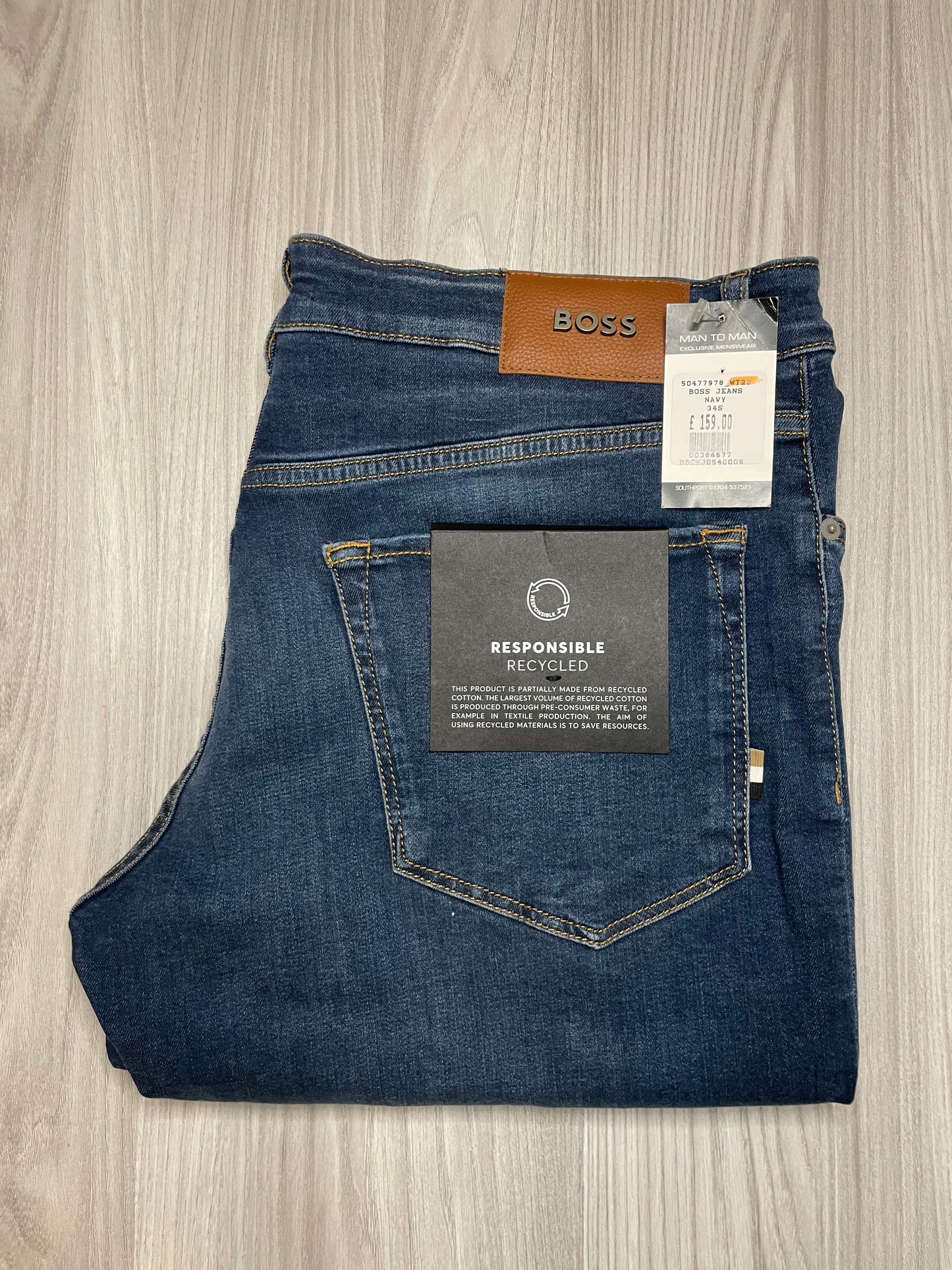 BOSS BLACK REGULAR FIT JEANS