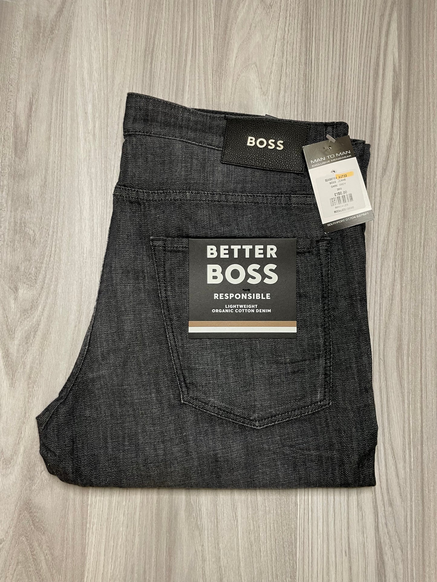 BOSS BLACK SLIM FIT JEANS