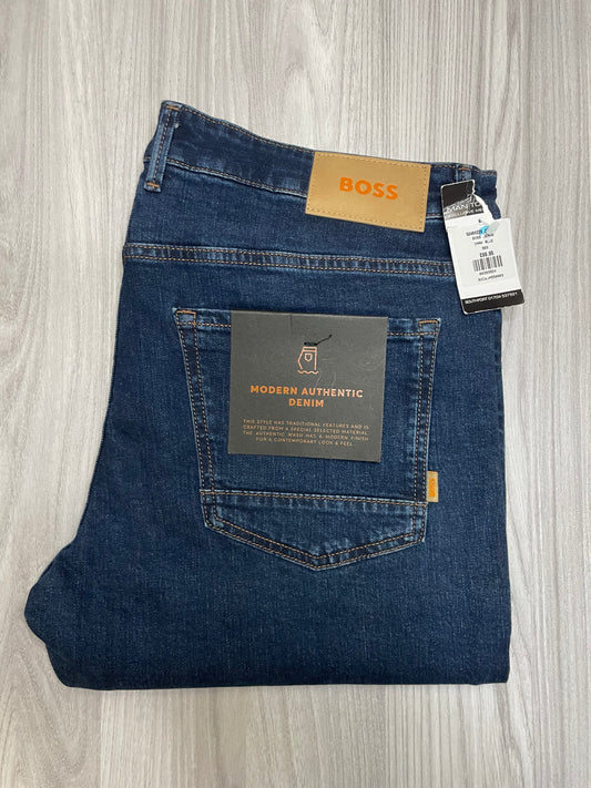 BOSS ORANGE SLIM FIT TAPERED FIT JEANS