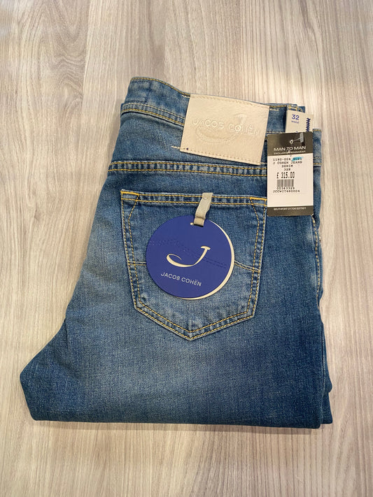 JACOB COHEN STRAIGHT LEG JEANS