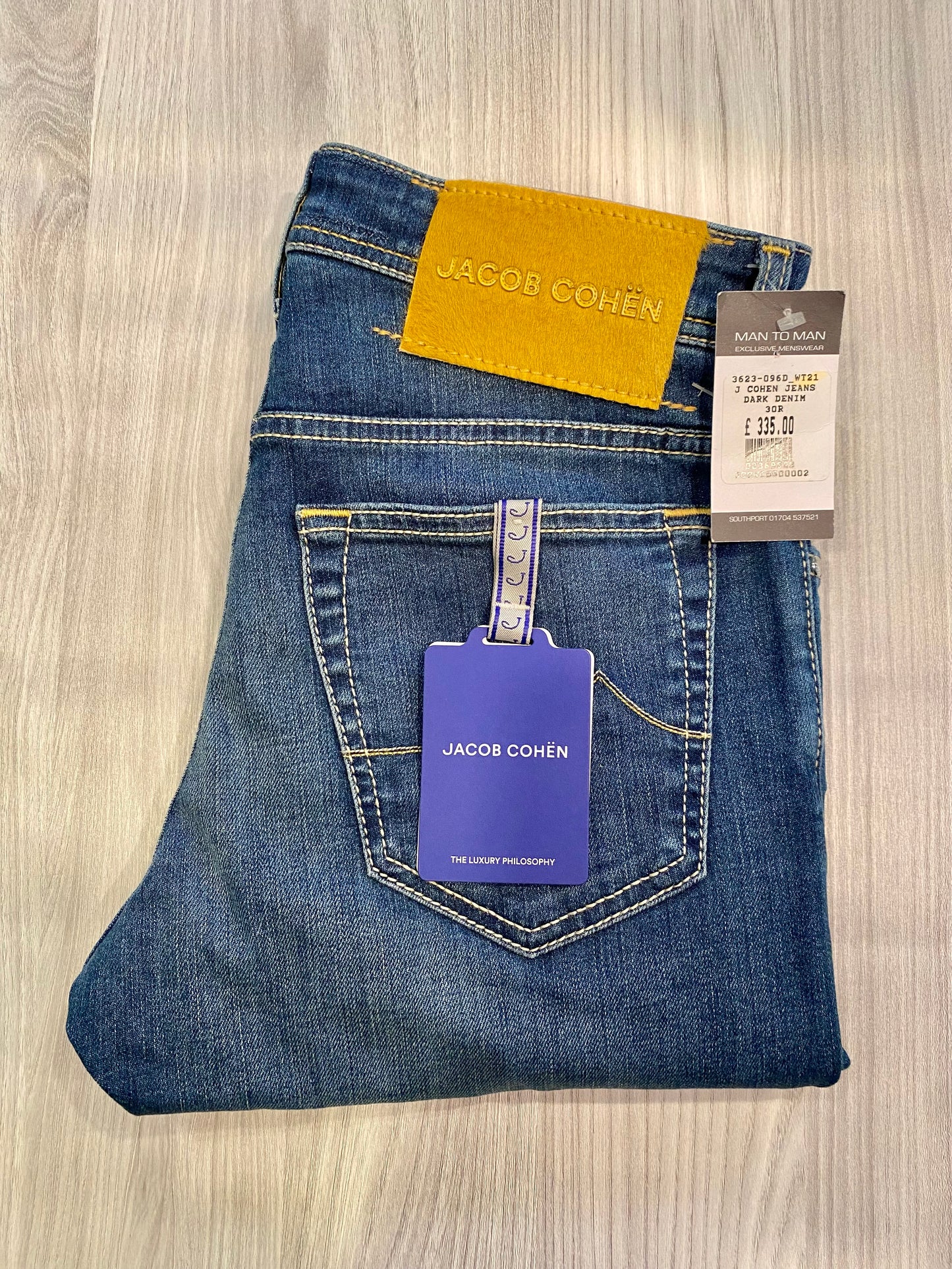 JACOB COHEN SLIM FIT JEANS