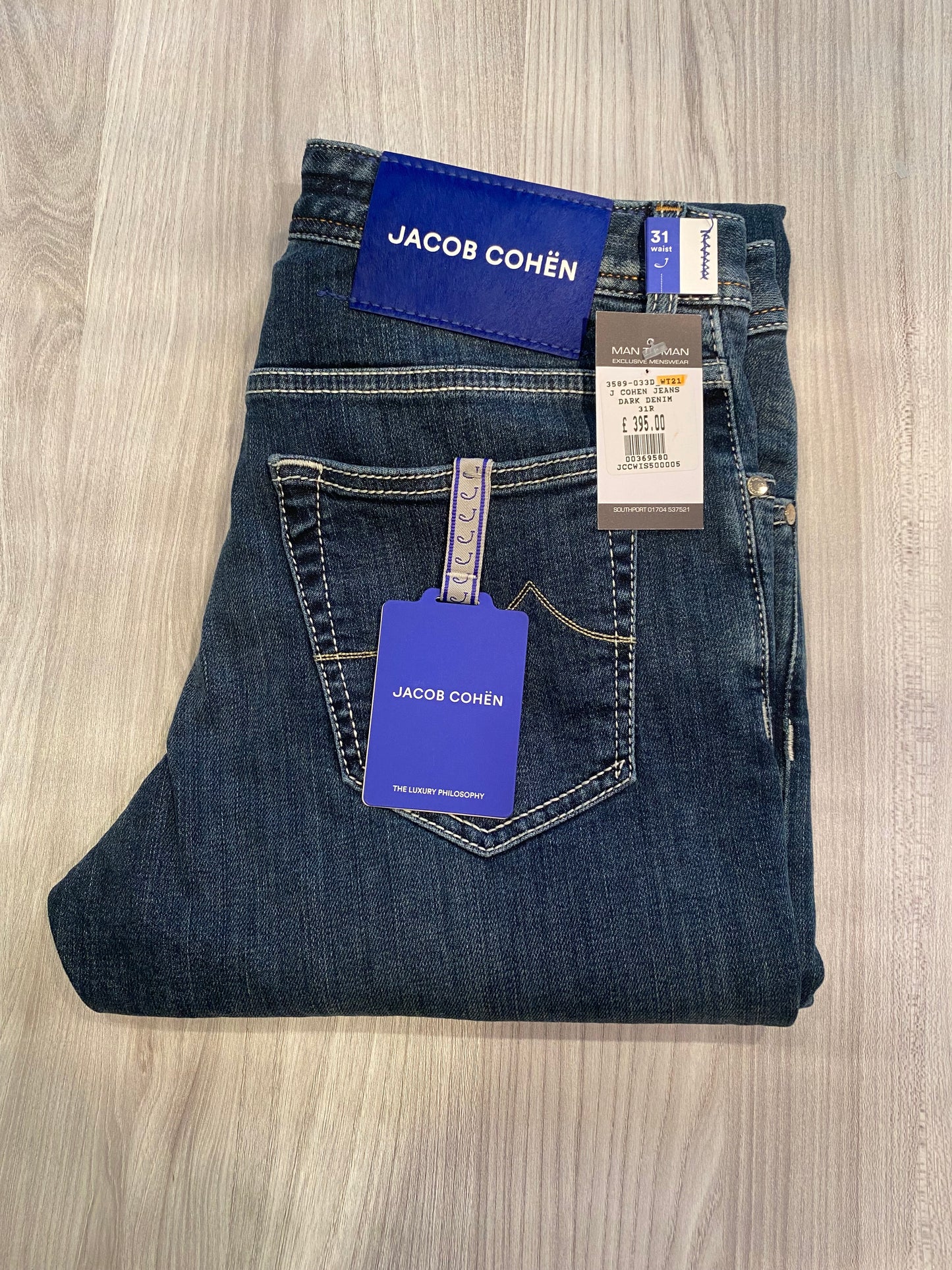 JACOB COHEN SLIM FIT JEANS