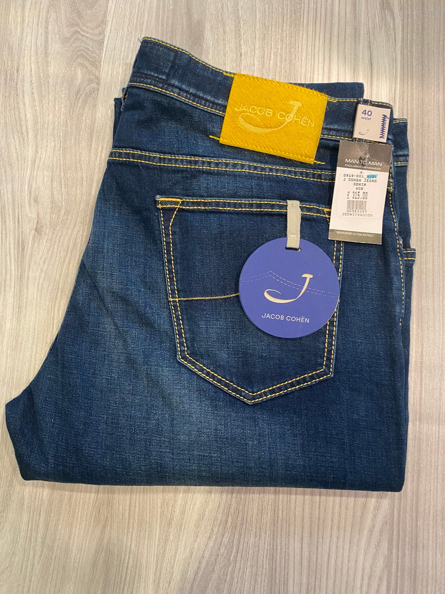 JACOB COHEN SLIM FIT JEANS