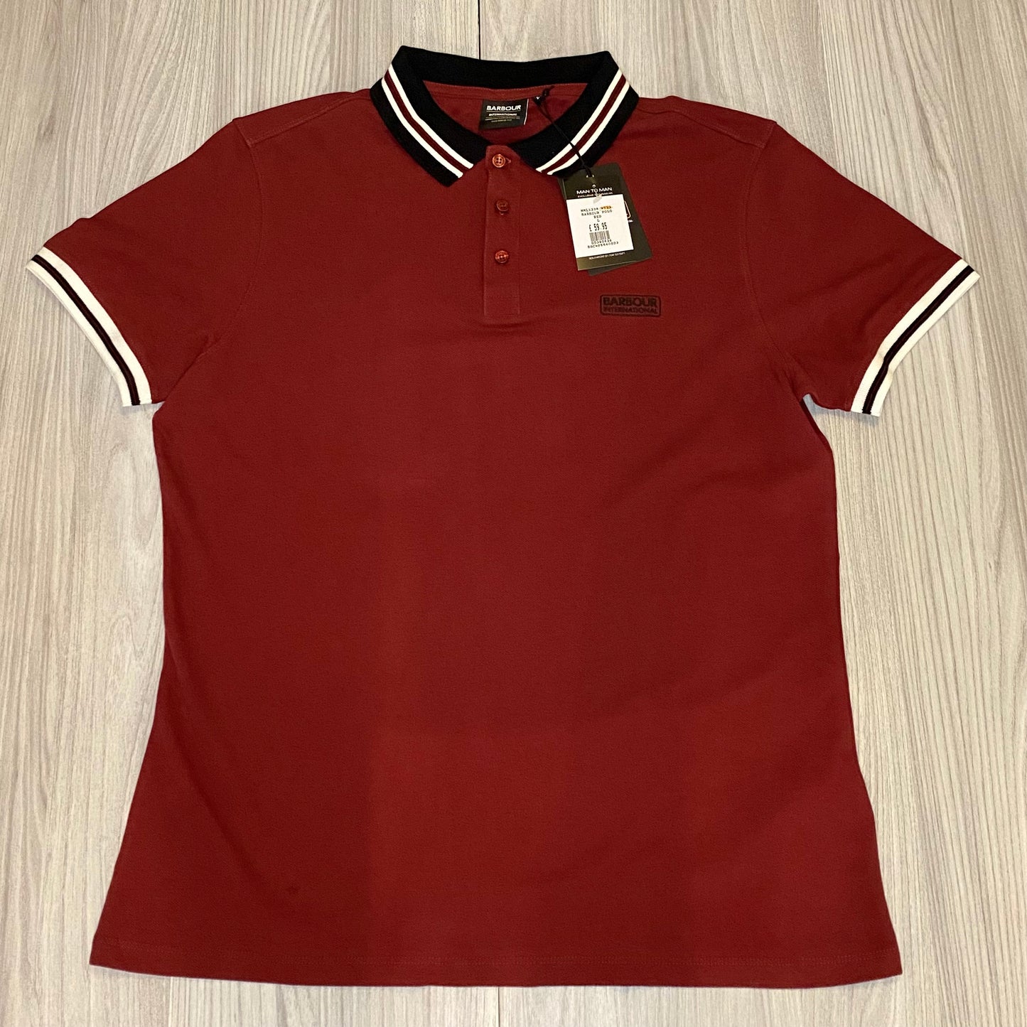 BARBOUR INTERNATIONAL TAILORED FIT POLO SHIRT