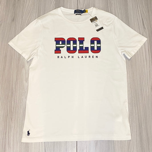 RALPH LAUREN REGULAR FIT T-SHIRT WITH LARGE POLO LOGO