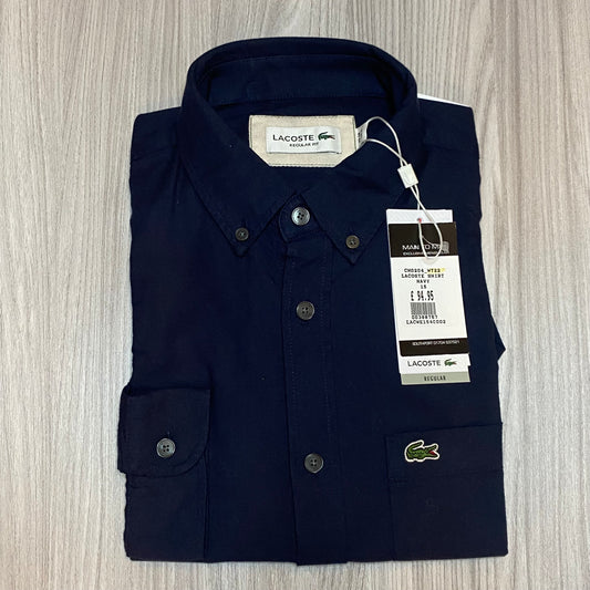 LACOSTE REGULAR FIT LONG SLEEVE SHIRT