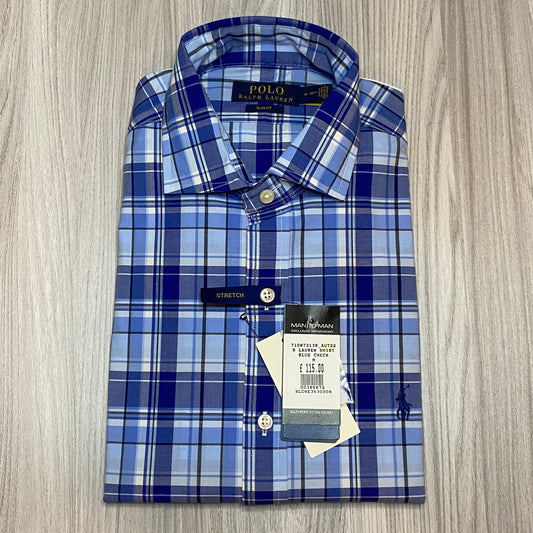 RALPH LAUREN SLIM FIT LONG SLEEVE SHIRT