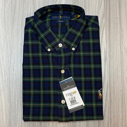 RALPH LAUREN SLIM FIT LONG SLEEVE SHIRT