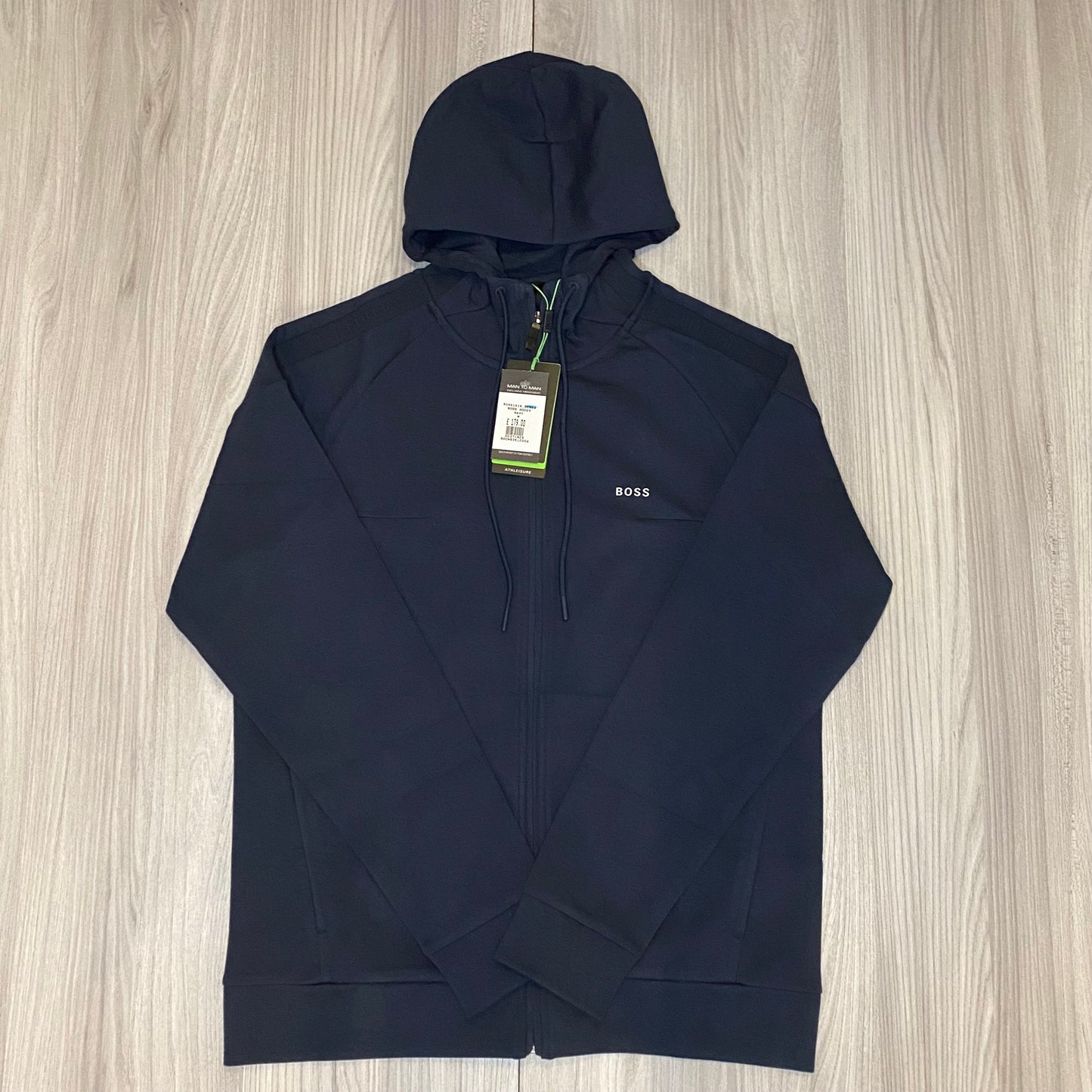 BOSS GREEN FULL ZIP HOODIE