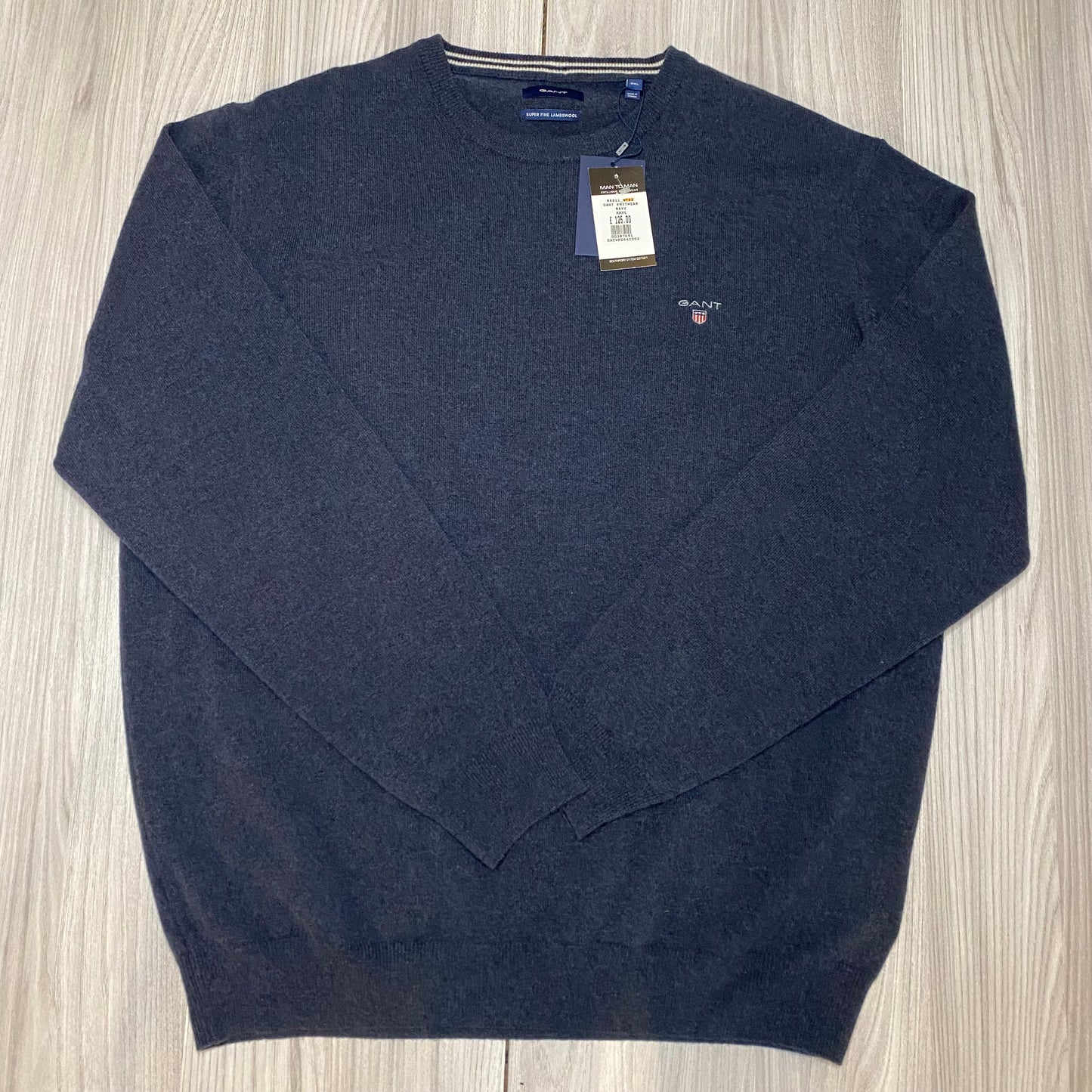 GANT CREW NECK KNITTED SWEATSHIRT