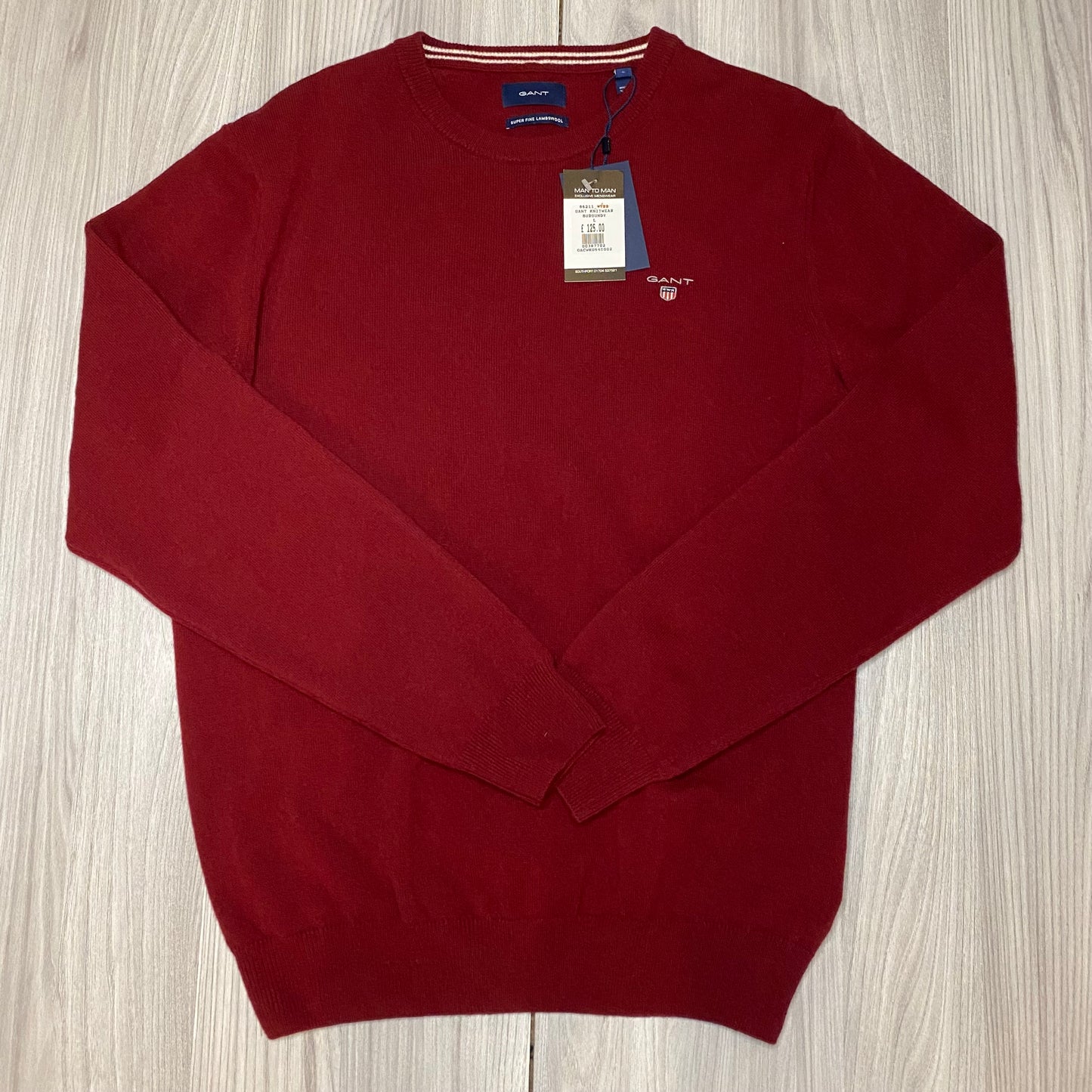 GANT CREW NECK KNITTED SWEATSHIRT