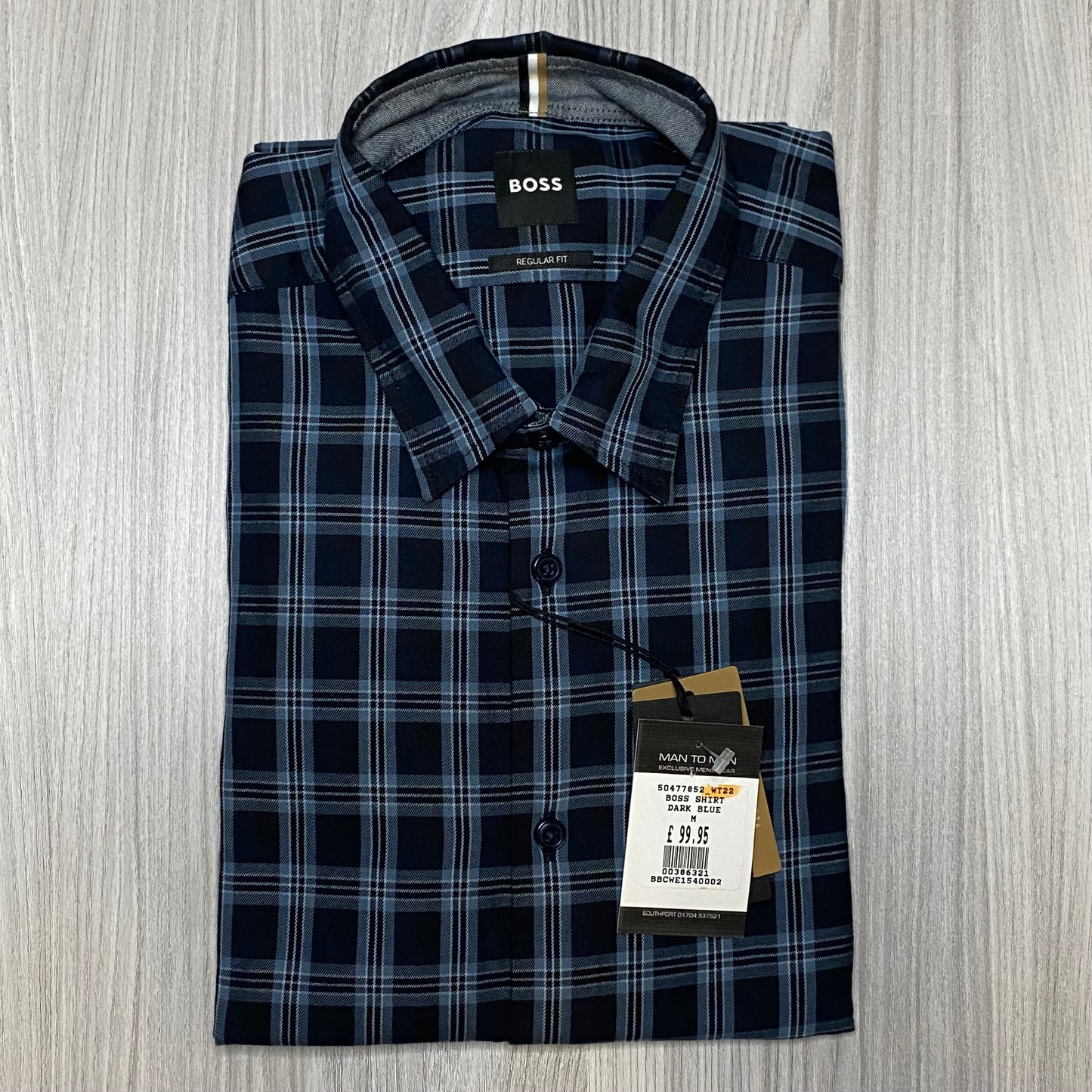 BOSS BLACK REGULAR FIT LONG SLEEVE SHIRT