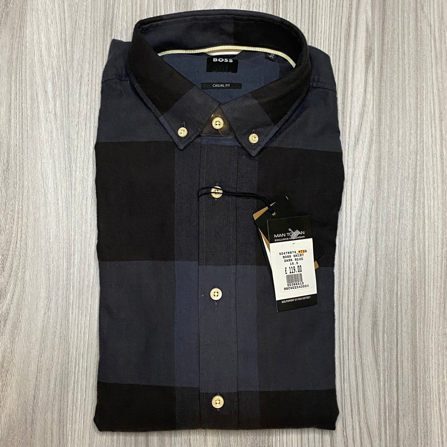 BOSS BLACK REGULAR FIT LONG SLEEVE SHIRT