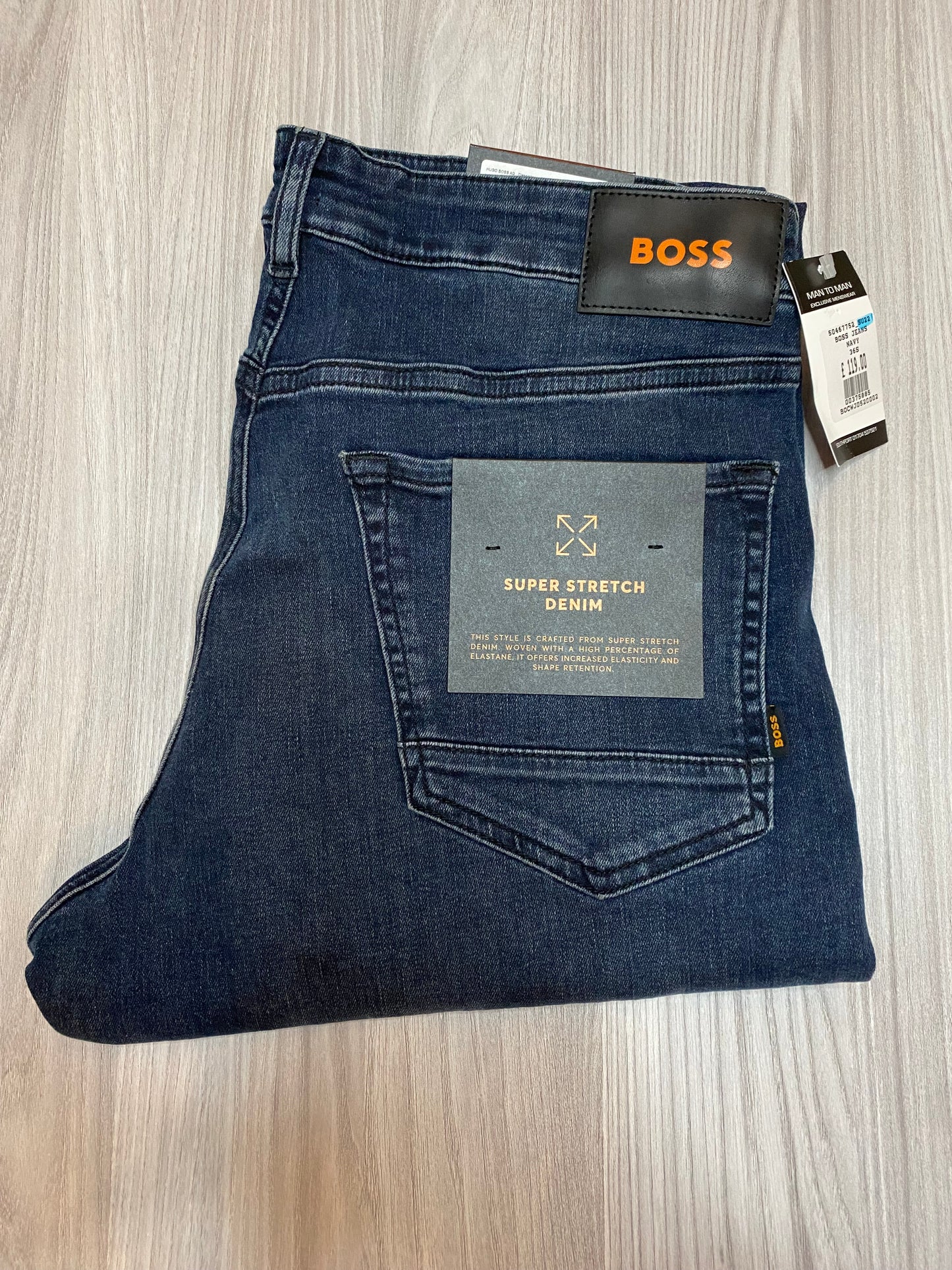 BOSS ORANGE REGULAR FIT JEANS