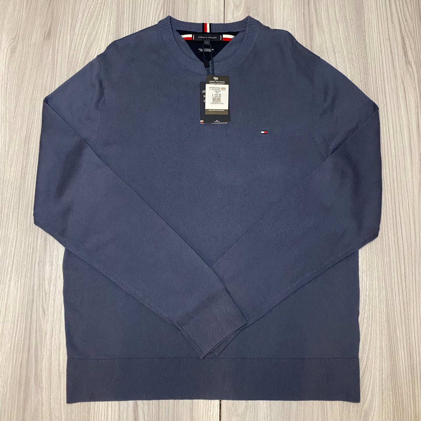 TOMMY HILFIGER CREW NECK KNITTED SWEATSHIRT