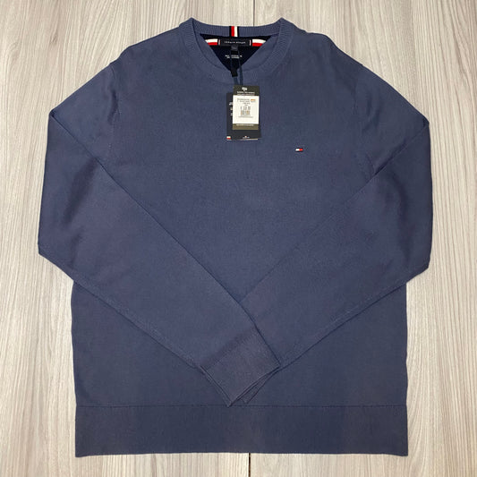 TOMMY HILFIGER CREW NECK KNITTED SWEATSHIRT