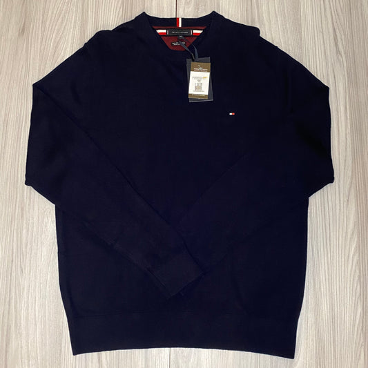 TOMMY HILFIGER CREW NECK KNITTED SWEATSHIRT