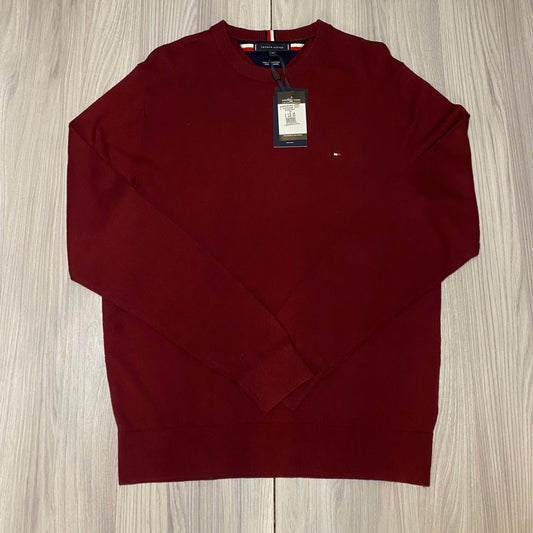 TOMMY HILFIGER CREW NECK KNITTED SWEATSHIRT