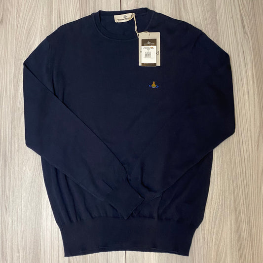 VIVIENNE WESTWOOD CREW NECK KNITTED SWEATSHIRT