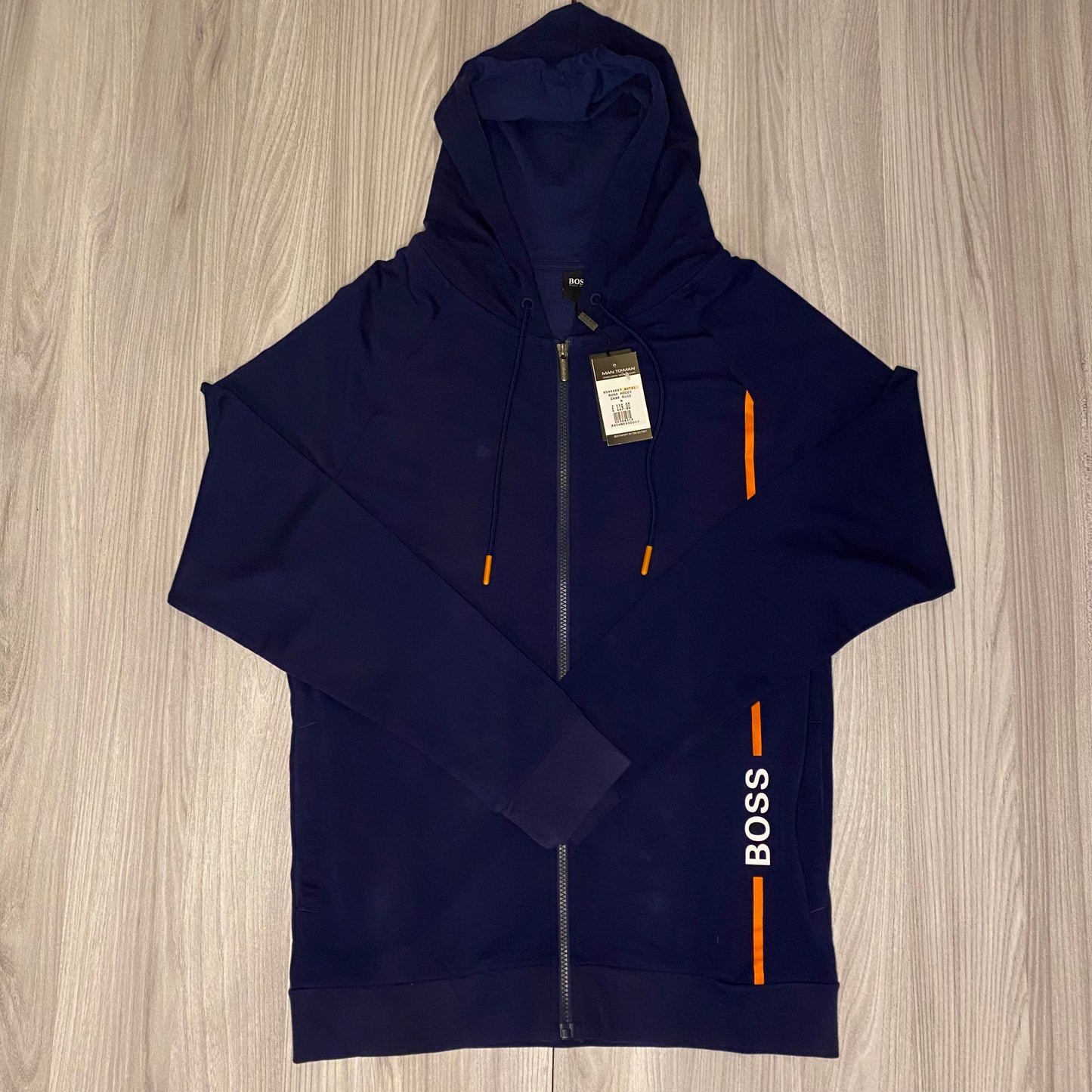 BOSS BLACK LOUNGEWEAR FULL ZIP HOODIE