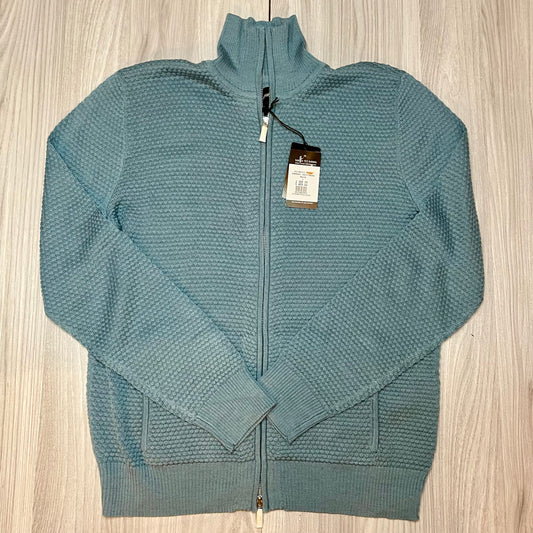 EMPORIO ARMANI FULL ZIP KNITTED SWEATSHIRT