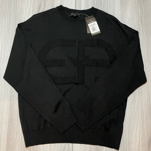 EMPORIO ARMANI CREW NECK KNITTED SWEATSHIRT