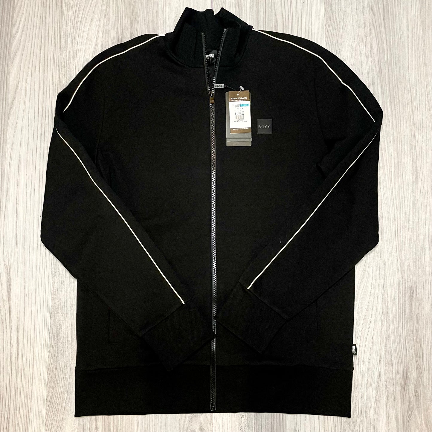 BOSS BLACK FULL ZIP SWEATSHIRT